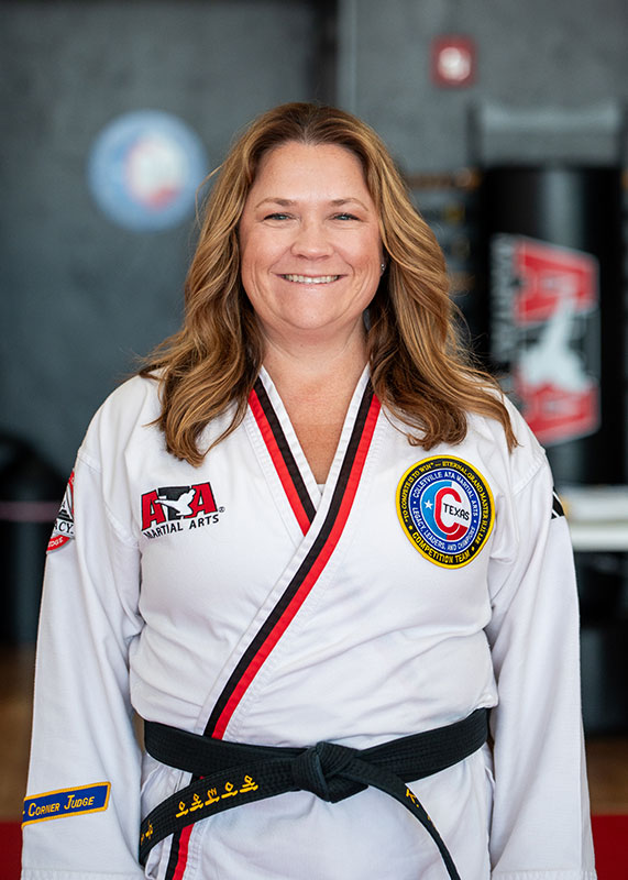 Kristi Rizkalla, 1st degree black belt